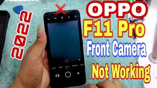 Oppo F11Pro Front Camera Not Working/CPH1969 Front Camera Not Working 2022