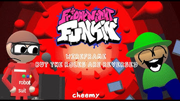 FNF Golden Apple Wireframe But the Roles are Reversed - (FNF)