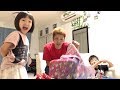 お人形はダメよ❌保育園のお泊り保育の準備をするナナタン💕【ココロマン普段の様子】