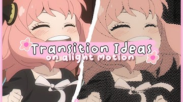 Aesthetic Transition Ideas on Alight Motion #3