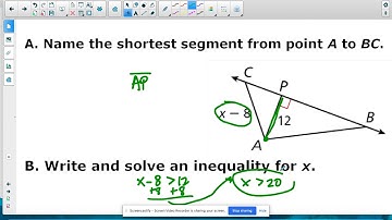 AG: 3.4 Perpendicular Bisector & Linear Pair Perpendicular Theorem