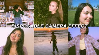 Disposable Camera Effect- Free Lightroom Preset