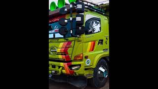 Story wa Dump truck hino500 vs mitsubishi fuso 6x4 keren!