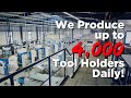 The largest machining plant for rotating tool holders in the world