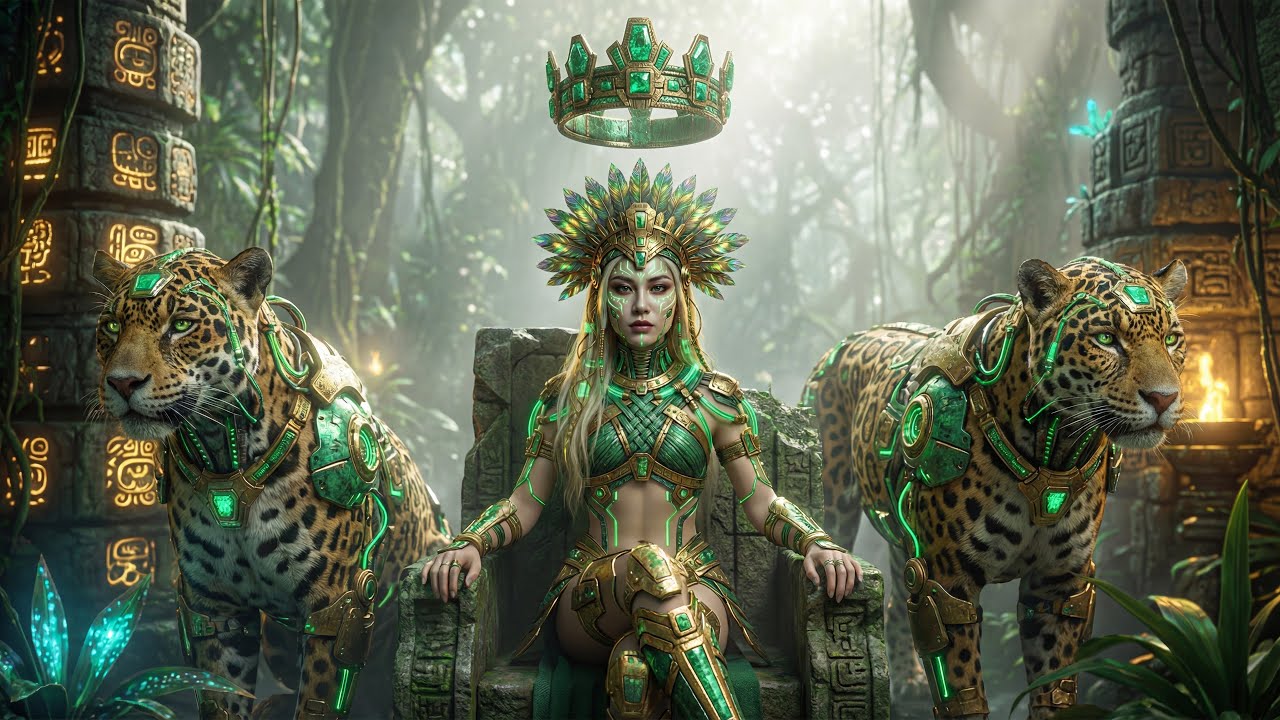 Legacy Of The Maya Sun - Maya Cyberpunk 3000 [4K]