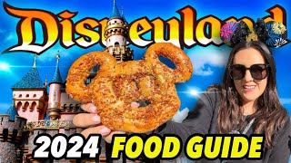 ULTIMATE DISNEYLAND FOOD GUIDE 2024! Everything you NEED TO KNOW + Tour/Food Locations What’s New!