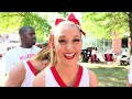 WKU Cheerleaders Topper Walk, Red Rally, Tailgate and GameDay 09/09/23