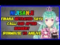 Finana betrayed sayu calli sad after surgery ironmouse vs anilive