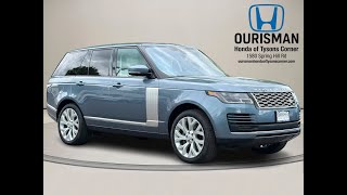 2022 Land Rover Range Rover Westminster Vienna, Washington, Fairfax, Chantilly, Tysons VA