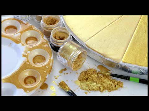 10g Gold Edible Cake Food Dust Coloring To Decorate Chocolate