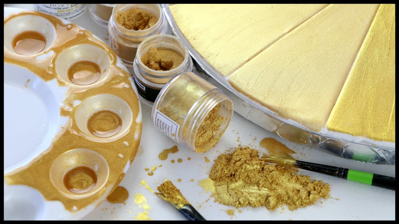 Edible Gold Paint Cake - Best Price in Singapore - Jan 2024