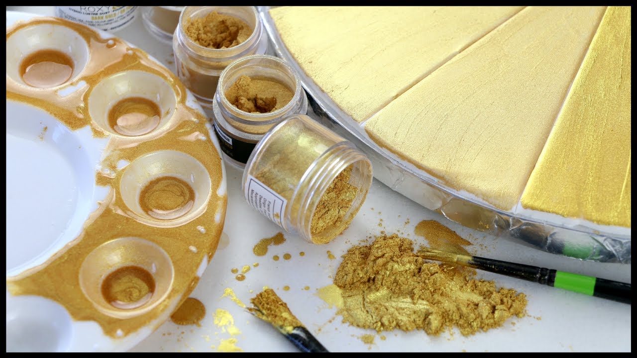 Edible Gold Paint Review, THE BEST Edible Paint