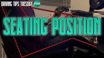 How to setup your sim rig for the best driving position
