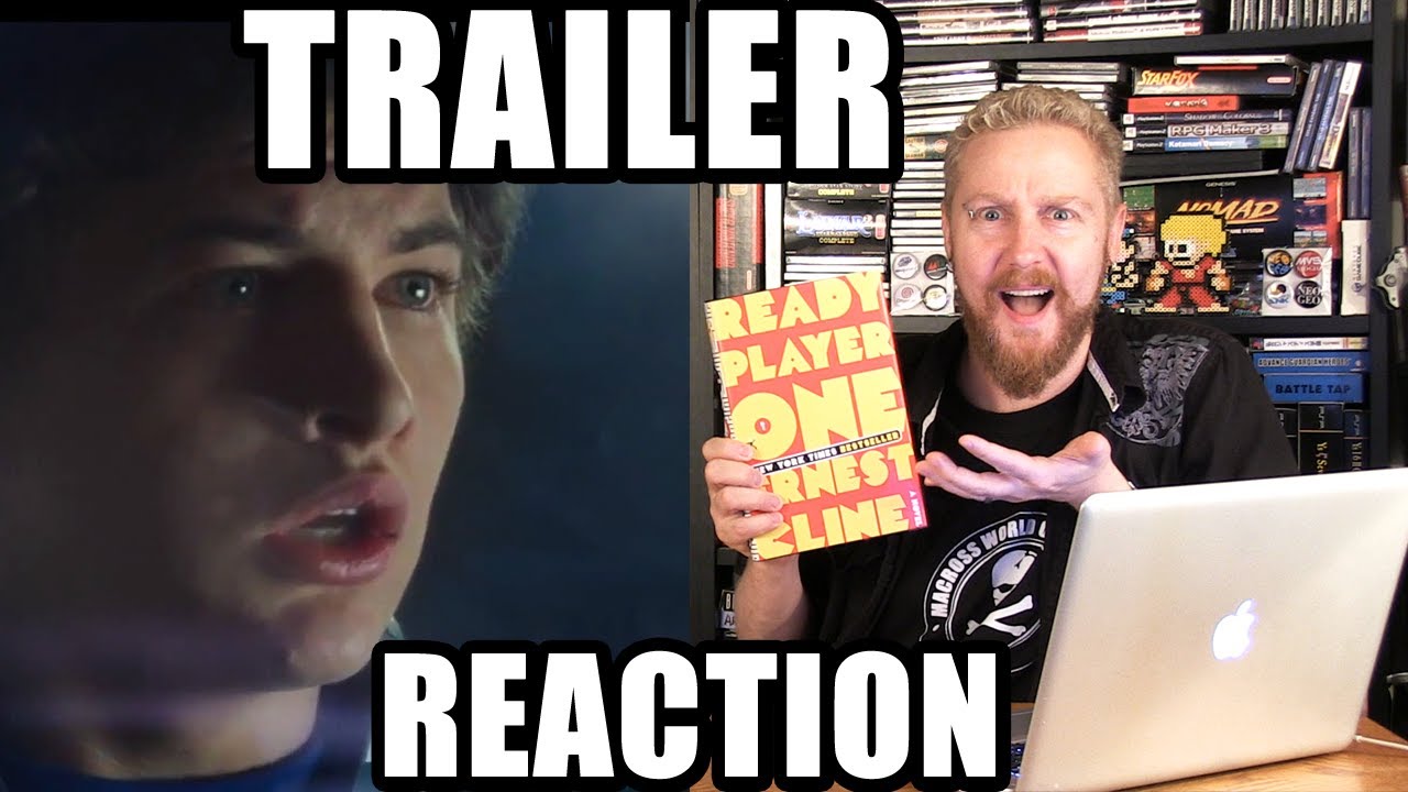 Thumbnail for READY PLAYER ONE TRAILER REACTION - Happy Console Gamer