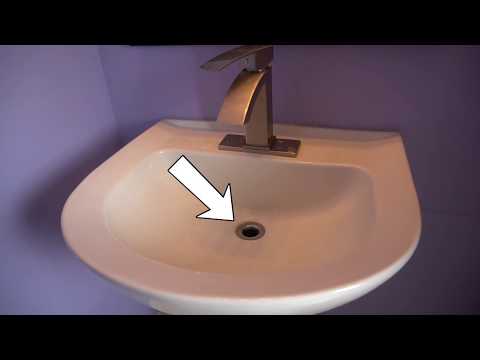 How To Install Push Pop Up Drain Plug Stopper And Review How To Install Push Pop Up Drain Plug Stopper And Review