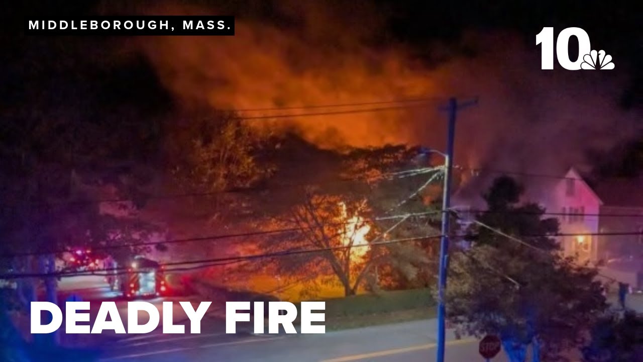 1 dies in Middleborough house fire - YouTube