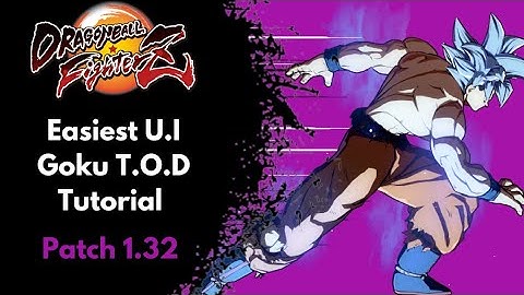 How to do the easiest U.I Goku T.O.D #dragonballfighterz #dbfz #goku