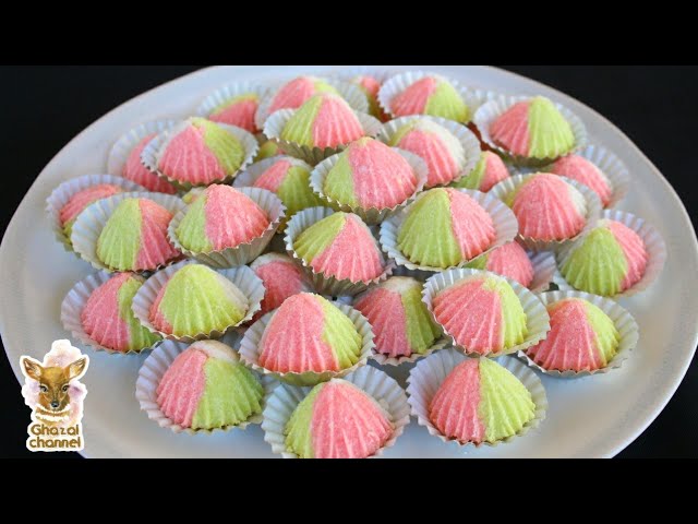 حلوى العيد معشوقة الاطفال بدون فرن بمكونين فقط تعطينا 70 حبة | حلويات العيد  2020 - YouTube