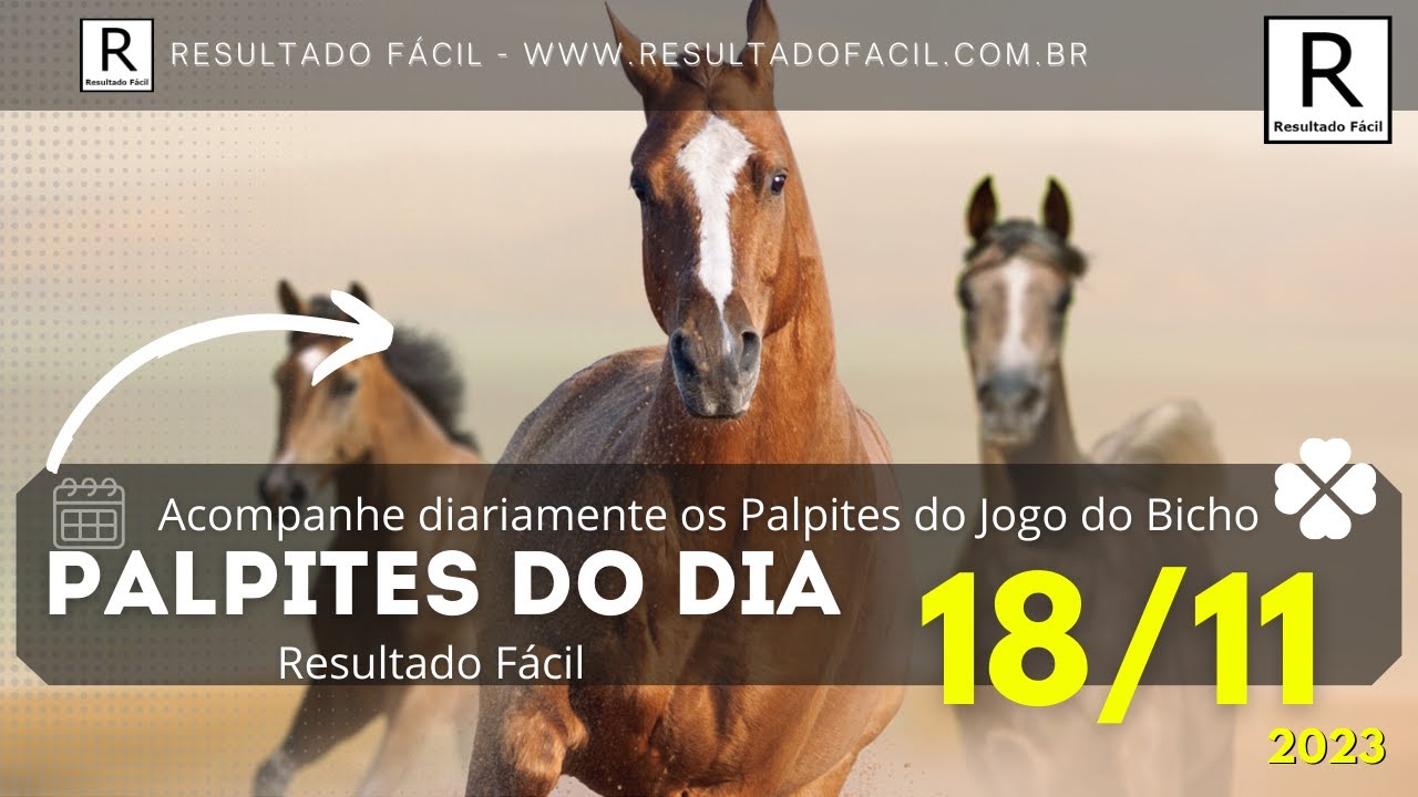 Palpite dia 15/11/2023 - JOGO DO BICHO TODAS AS LOTERIAS 