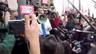 John Edwards Speech at the Writers Strike, NBC