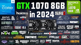 GTX 1070 Test in 60 Games in 2024
