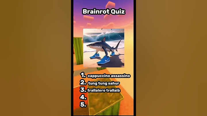 Italian brainrot quiz