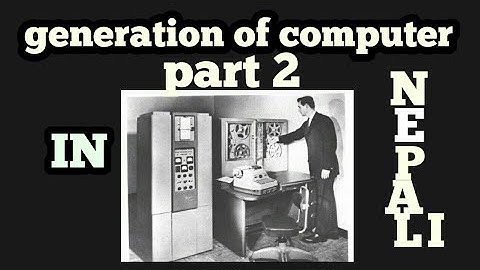 generation of computer in nepali part 2 || sab computer