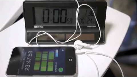 JJY Simulator: Syncronize Radiowave Clock using iPhone