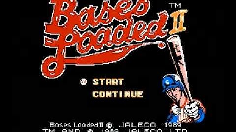 Bases Loaded II - Second Season (NES) Music - Title Theme
