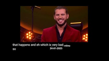 Bouke on Sterren.nl Radio by Marcel de Vries about The Tribute Battle of the Bands ~ Feb 3, 2023