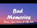 Meduza & James Carter - Bad Memories (Lyrics)