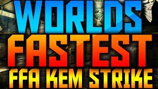 COD: Ghosts - WORLDS FASTEST FFA KEM STRIKE (114 SECONDS)!