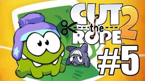 Cut the Rope 2 Gameplay Walkthrough Part 5 - Underground 3 Stars - iOS / Android iPad iPhone iPod