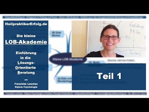 Video: Aus welcher Theorie stammt die lösungsfokussierte Therapie?