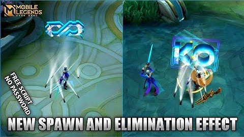NEW SPAWN AND ELIMINATION EFFECT S.T.U.N | Mobile Legends: Bang Bang