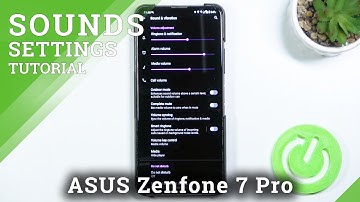 How to Find & Manage Sound Settings in ASUS Zenfone 7 Pro?
