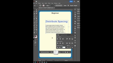 How to Distribute Spacing in Adobe Illustrator | Align & Space Objects Easily #shorts #foryou