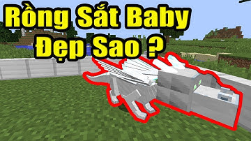 Minecraft Đảo Rồng Ss4 #11 : Rồng Sắt Baby Đẹp Như Thế Nào ?