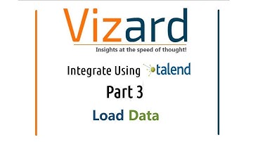 Data Integration Using Talend - Part 3: Load Data - Vizard - Self-service BI
