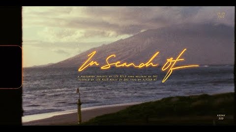 In Search Of (ISO) Music Video - DAS - Film Photo Book Launch