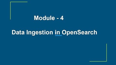 Data Ingestion & Querying in OpenSearch | Complete Demo with Sample Index