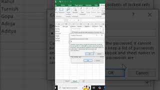 Excel Lock &amp; Unlock Cells | Protect Sheet in Excel | Allow Edit Specific Cells #excelsolutions
