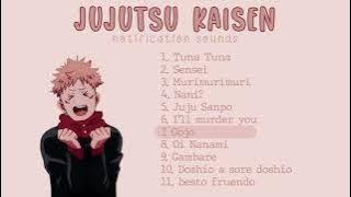 Jujutsu Kaisen Notification Sounds┃Free download with link