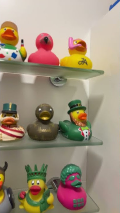 My rubber duck collection 🦆