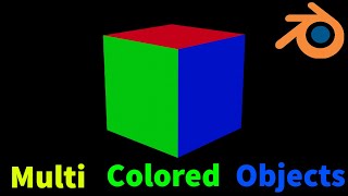 How to Make Multi-colored Objects in Blender | Beginner-Guide