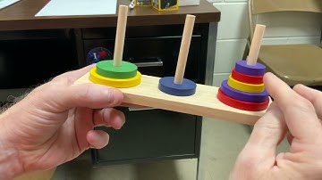 Towers of Hanoi - 8 Disks