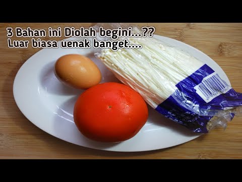 Video: Cara Membuat Telur Dadar Dengan Jamur Dan Tomat