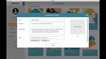 Creating a new project in Plezmo® app