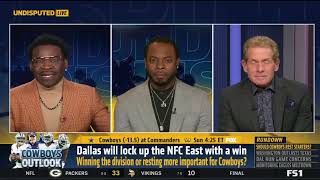 UNDISPUTED  Skip Bayless reacts Cowboys will lock up the NFC East with a win