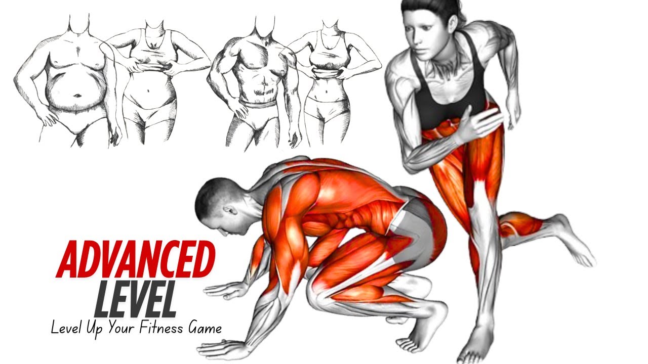 Advanced Execises 10 Best Advanced Exercises for Full Body Fat Loss Workout - YouTube